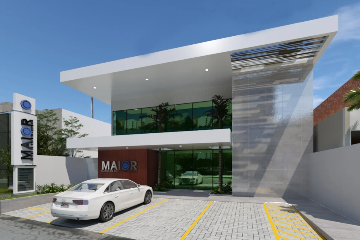 Fachada do Hospital MAIOR em Campo Maior